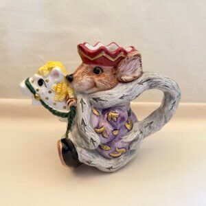 Vintage Fitz & Floyd Nutcracker Sweets Rat King Creamer